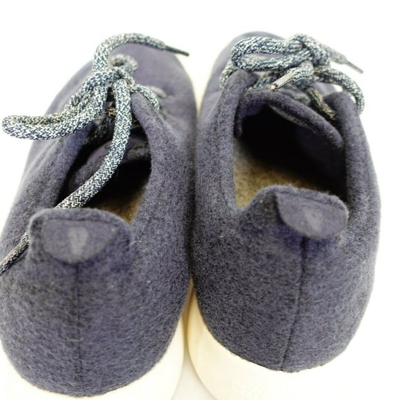 ALLBIRDS Women's‎ Navy Blue The Wool Runners Sneaker Shoe 10 Sustainable Organic - Picture 6 of 10